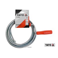 Трос для очищення каналізаційних труб YATO 9 мм x 5 м