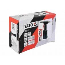 Пневмозаклепочник YATO для заклепок 2.4-5 мм 54 л/хв
