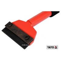 Скребок ударний для збивання твердих розчинів YATO 58-82 см зі сталевим лезом 10 см