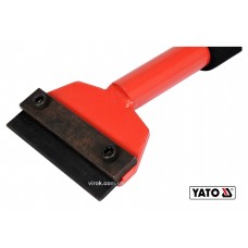 Скребок ударний для збивання твердих розчинів YATO 58-82 см зі сталевим лезом 10 см