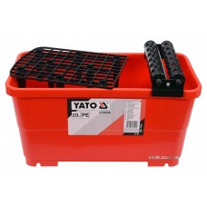 Відро пластикове з валами і решіткою для плиточних робіт YATO 22 л