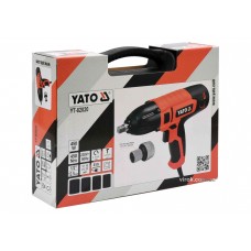 Гайковерт ударний мережевий YATO 1/2" 450 Вт 450 Нм 3300 об/хв + 4 головки і кейс