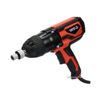 Гайковерт ударний мережевий YATO 1/2" 1020 Вт 600 Нм 2600 об/хв + 4 головки і кейс