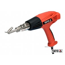 Фен технічний мережевий YATO 2 кВт 450°/600° 250/500 л/хв регулятор температури + 4 насадки