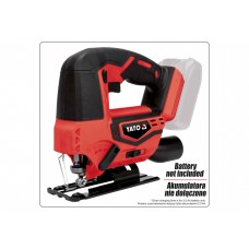 Лобзик акумуляторний YATO Li-Ion 18 В 50 мм (без акумулятора і зарядного пристрою)