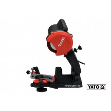 Верстат для заточування ланцюгів мережевий YATO 85 Вт 5500 об/хв 0-35° диск- 108 x 23 x 3.2 мм