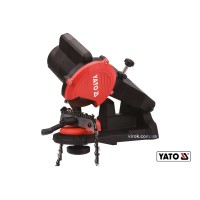 Верстат для заточування ланцюгів мережевий YATO 85 Вт 5500 об/хв 0-35° диск- 108 x 23 x 3.2 мм