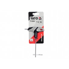 Ключ Torx Т-подібний YATO Т15 х 100 мм