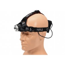 Ліхтар на чоло світлодіодний XM-L2 CREE YATO 10 Вт 450 лм 4 х АА