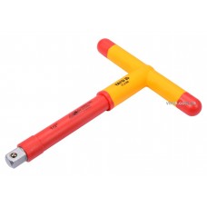 Вороток Т-подібний діелектричний YATO 1/2" 207 х 106 мм VDE до 1000 В