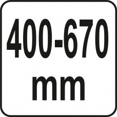 Тримач для перенесення  плит, блоків і цегли YATO; l= 40- 67 см