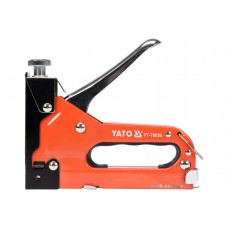 Степлер YATO з регулятором для скоб 53 4-14 мм, S 10-12 мм, J 10-14 мм