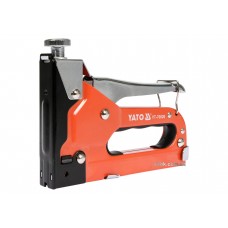 Степлер YATO з регулятором для скоб 53 4-14 мм, S 10-12 мм, J 10-14 мм