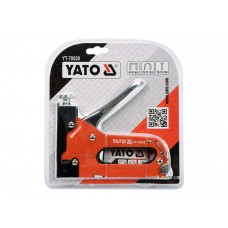 Степлер YATO з регулятором для скоб 53 4-14 мм, S 10-12 мм, J 10-14 мм